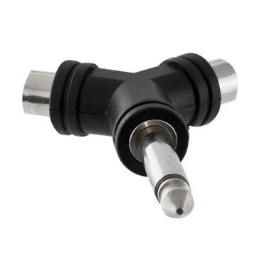 Imagem de Adaptador Hyx 2 RCA Fêmea X P10 Macho Mono HA047