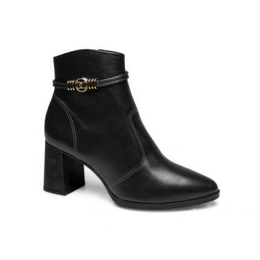 Imagem de Bota Cano Curto Dakota D2162 Feminino, Preto, 37
