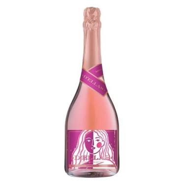 Imagem de Espumante Nacional Dellas Brut Rosé 750ml - Vinho Espumante Brasileiro
