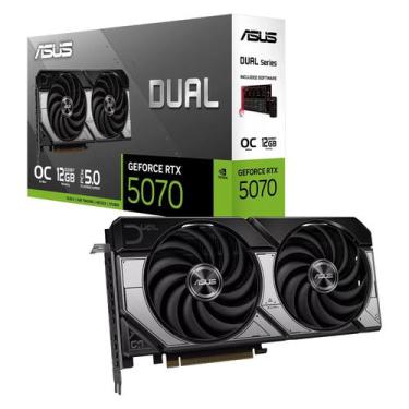 Imagem de Placa de Vídeo Asus Dual NVIDIA GeForce RTX-5070 12GB GDDR7 - DUAL-RTX