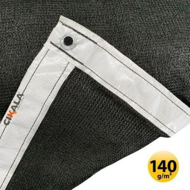 Imagem de Tela Caminhão Preta 7x4 Metros para Transporte de Grãos Sucatas Recicl