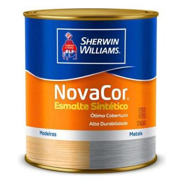 Imagem de Tinta Esmalte Sintético Brilhante Metais Madeiras 900ml Cor Azul-celes