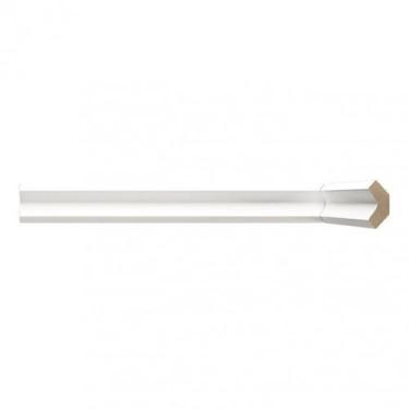 Imagem de Kit 48m Linear Arremate MDF 280 12MMX2,8cm Branco Moldufama
