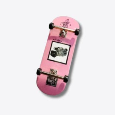 Imagem de Fingerboard "Camera" 36mm Skate de Dedo Completo Profissional - Mini S
