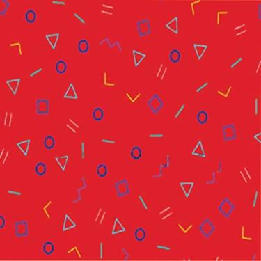 Imagem de Bobina de Papel Presente, VMP, Couchê, 60 cm, Desenhos, Rolo de 100 Metros