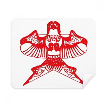 Imagem de Pano de limpeza de papel Kite Cultura Tradicional Chinesa Limpador de tela 2 peças Tecido de camurça