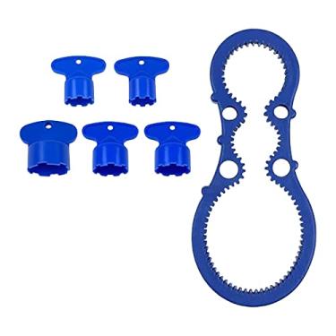 Imagem de MERIGLARE Aeradores de cache de de plástico de 6 peças M16.5-24mm Ferramenta de remoção de peças de reposição Ferramenta de de de água, eu