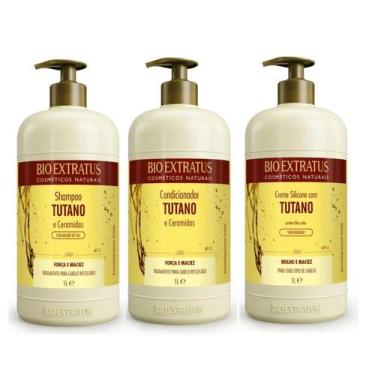 Imagem de Kit Bio Extratus Tutano E Ceramidas (Shampoo + Condicionador + Creme D