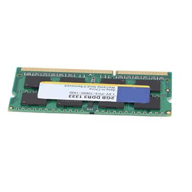 Imagem de RAM DDR3, memória portátil para notebook, com resistência a altas temperaturas, resposta rápida, operação suave, durável, dissipação de calor rápida, para laptop (2GB 1333Mhz)