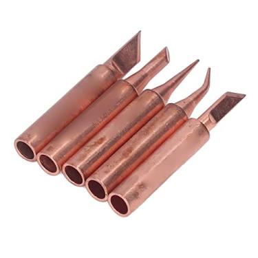 Imagem de cabeça de solda, ponta de solda de cobre de manutenção