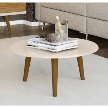 Imagem de Mesa de Centro Brilhante Off White - Móveis Bechara