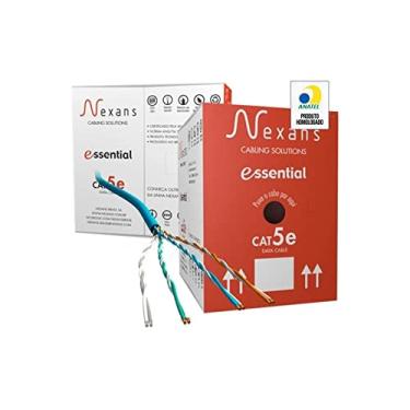 Imagem de Cabo de Rede UTP 4P Cat5e CMX Azul - Nexans - Caixa de 305 mt
