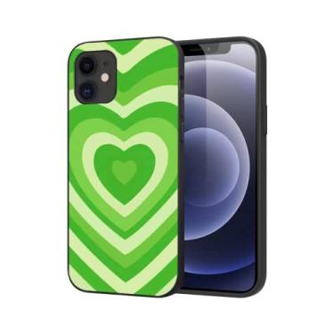 Imagem de CUTTIZ Capa de telefone compatível para iPhone 14 Plus masculina menina padrão de amor para iPhone 13 11 12 14 Pro Max Mini 6 7 8 Plus XS XR bonito macio exclusivo capa de telefone personalizada (D4, iPhone 12 Mini)