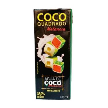 Imagem de Agua de coco quadrado melancia 27 X 200 ml