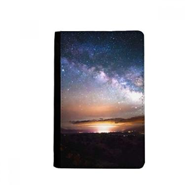 Imagem de Carteira Nebulae Galaxy Céu Noturno Escuro Porta-passaporte Notecase Burse Carteira Porta-cartões