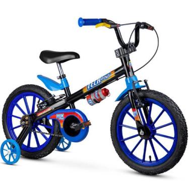 Imagem de Bicicleta Infantil Com Rodinha Para Meninos Tech Boys Aro 16 Nathor