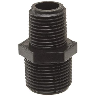 Imagem de Pacote com 2 Adaptador de aspersor Orbit de 1,27 cm a 1,9 cm converte tubo de irriga o de 0,127 cm em 0,75 cm