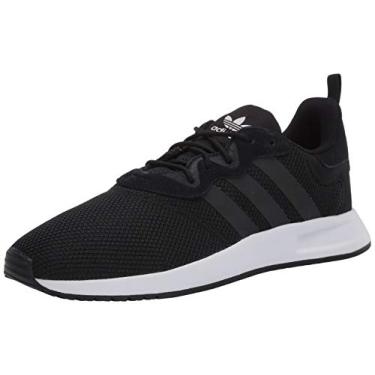 Imagem de adidas Originals Tênis masculino X_PLR, Núcleo preto/preto/branco Ftwr, 12