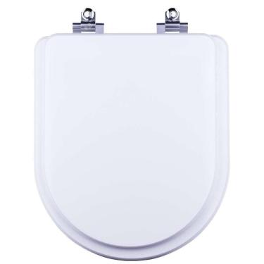 Imagem de Tampa de Vaso Sanitário com Amortecedor Riviera Branco para Bacia Celite