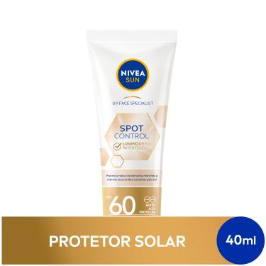 Imagem de Protetor Solar Facial Nivea Sun Spot Control Luminous 630® FPS 60 40ml 40ml
