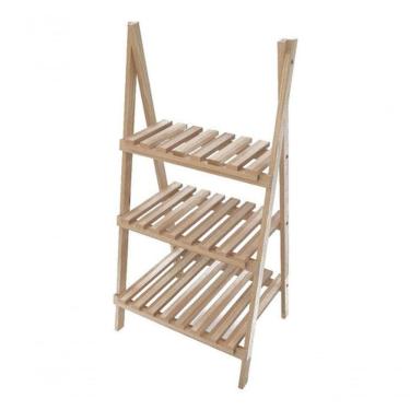 Imagem de Organizador 95Cm Aparador Sala De Estar Livreiro Madeira Natural