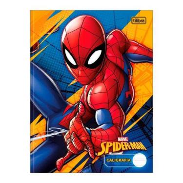 Imagem de Caderno Quadriculado C/D 40 Folhas Spider Man Tilibra Capa Sortida