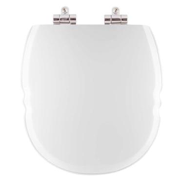 Imagem de Assento Sanitario Poliester com Amortecedor Massima Branco para Vaso Incepa