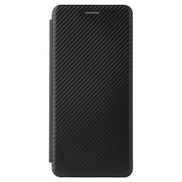 Imagem de GOGODOG Case Cover compatível com LG Stylo7 5G Dê a volta capa capas e capas cobertura total ultra fina mate anti-deslizamento arranhão resistente macia, fibra de carbono (preto)