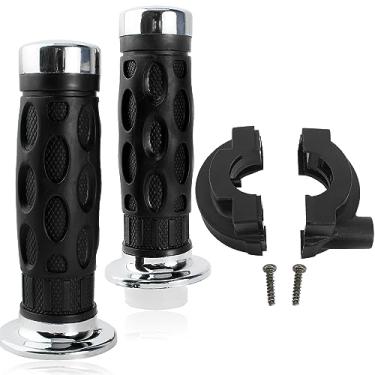 Imagem de YOFMOO Conjunto de pegador de guidão de 22 mm para GY6 50cc 80cc 90cc 110cc 125cc 150cc motor ATV Quad Scooter Go Kart Moped Motorcycle Pit Dirt Pocket Mini Bike 152QMI 157QMJ Kazuma