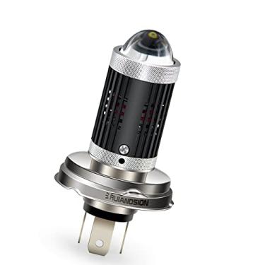 Imagem de Ruiandsion Lâmpada de LED P45T R2 Branca DC 12-80V Super Brilhante Farol Alto Baixo Farol para Auto Moto Front Farol