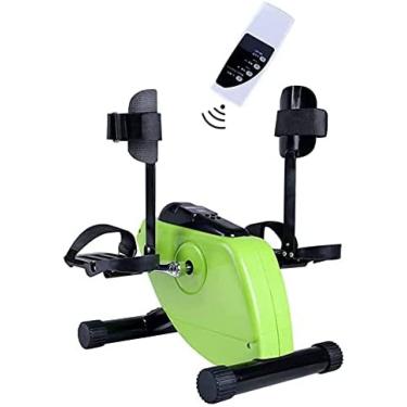 Imagem de Exercitador de pedal elétrico Peddler médico para exercícios de recuperação de braço e joelho com monitor LCD e controle remoto, bicicleta ergométrica e exercitador de pedal para deficientes