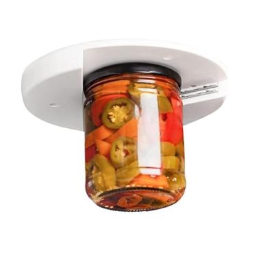 Imagem de Abridor de jarras, ferramenta de aperto de tampa embaixo da montagem, agarra e desparafusa frascos de vários tamanhos – Perfeito para idosos e mãos fracas ou com artrite