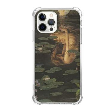 Imagem de SVNICFYA Capa fada escura grunge cottage Core compatível com iPhone 14 Pro, capa com imagem feminina estética para meninas meninos mulheres homens, capa de TPU macio à prova de choque para iPhone 14 Pro