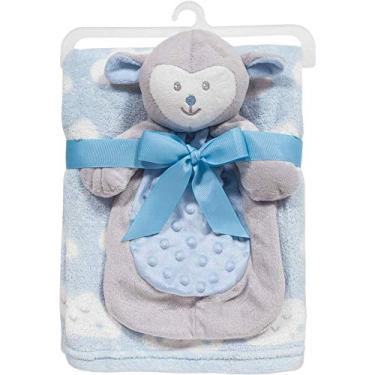 Imagem de Buba Manta Com Naninha Ovelhinha Azul