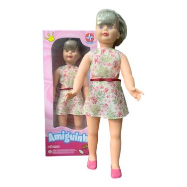 Imagem de Boneca Infantil Grande Amiguinha Estrela Original 80cm