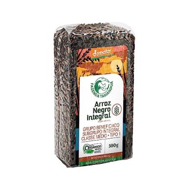 Imagem de Arroz Negro Integral Orgânico Fazenda Tamanduá 500g