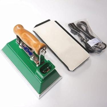 Imagem de Ferro de pano de mesa de bilhar - Ferro de mesa de sinuca com temperatura ajustável para sala de jogos mais limpa, clubes de sala de jogos - Kit de escova de mesa de bilhar incluído