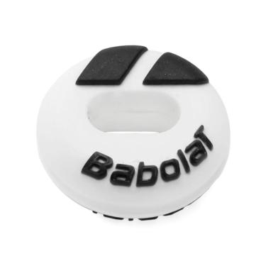 Imagem de Antivibrador Babolat Custom Damp Branco e Preto