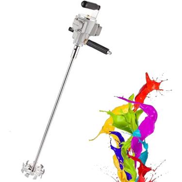 Imagem de Misturador portátil de tambor, misturador pneumático, máquina de agitação de tinta, agitador portátil, ferramenta de mistura de tinta, agitador de tinta, máquina de mistura de tinta