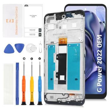 Imagem de Olivechard Para Motorola Moto G Power 2022 16.5 cm OEM LCD + Tela de Substituição de Tela LCD Touch Digitalizador Assembléia XT2165-5 XT2165DL com Ferramentas de Reparo