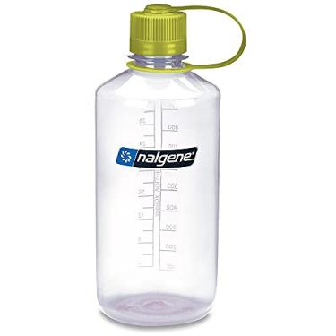 Imagem de Nalgene Garrafa de água Tritan de boca estreita sem BPA, transparente, 946 ml