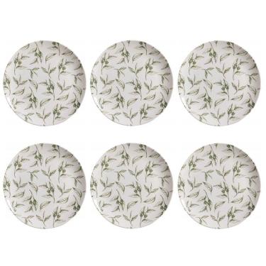 Imagem de Conjunto de Pratos Rasos 06 Peças Coup Siciliana Porto Brasil