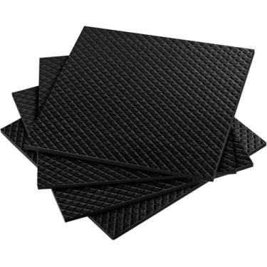 Imagem de Kit 08 Tapete Emborrachado Academia Piso Borracha 50X50 10MM