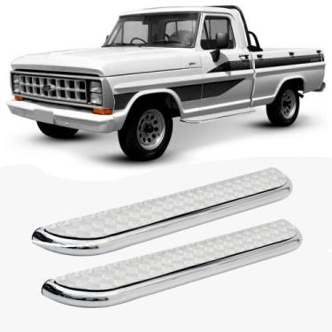 Imagem de Estribo f1000 1982 1983 1984 a 1992 cab simples cromado - SOLAR