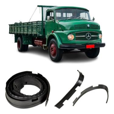 Imagem de Jogo Borracha Galao Paralama E Rabicho Caminhao Mb 1111/1113 - Disk Bo