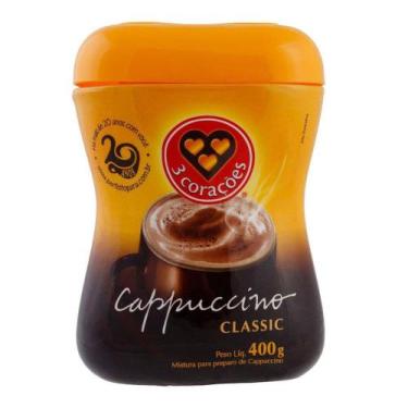Imagem de Cappuccino Classic 3 Corações Pote 400g - Três Corações