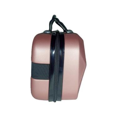 Imagem de Frasqueira de viagem necessaire em abs - eagle - as67, Rosa
