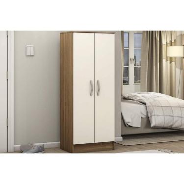 Imagem de Armário Multiuso Lavanderia Viena c/ 2 Portas Amendola/Off White - Demóbile