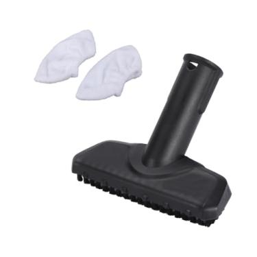 Imagem de Toefficy Acessórios de bocal de escova (90 mm x 100 mm x 158 mm) com luva de limpeza de luva de toalha ferramenta de limpeza de bocal de limpeza a vapor SC1 SC2 SC3 SC4 para KARCHER