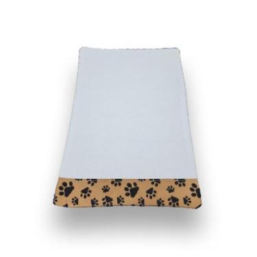 Imagem de tapetinho higiênico lavável para pets pequenos tapetinho pet 67x47cm (